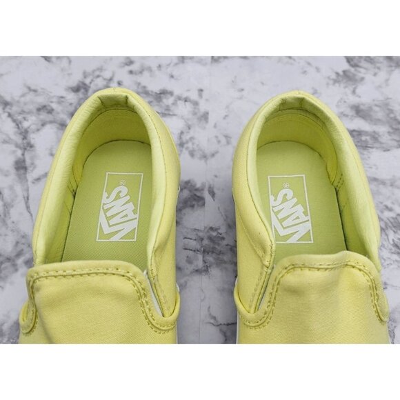 Vans Asher Platform St Canvas Light Green Women's Shoes Size 9.5 - Picture 7 of 11
